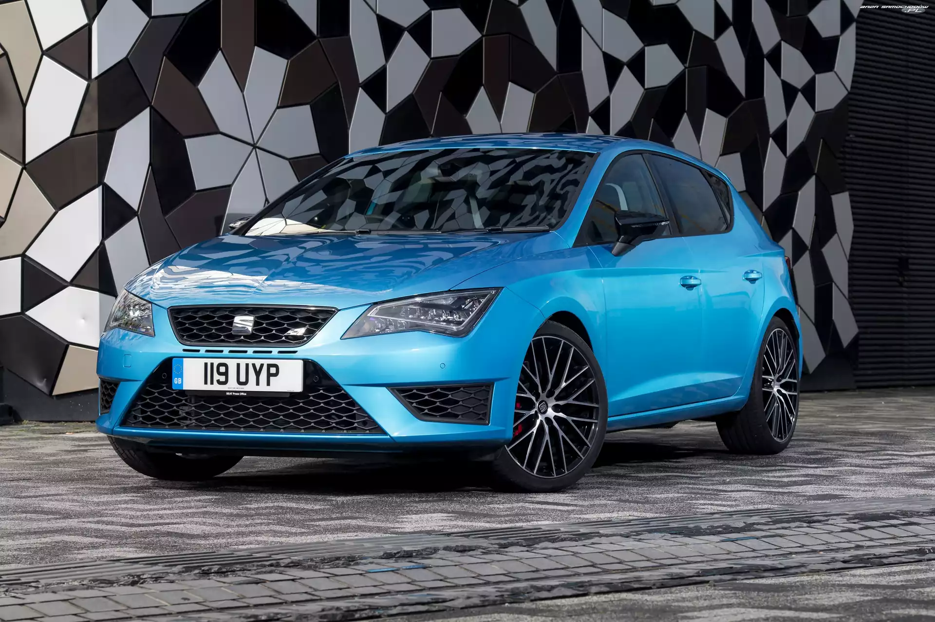 Niebieski, Seat Leon Cupra